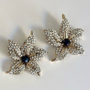 Jay Feinberg Vintage Runway Statement Clip-on Earrings